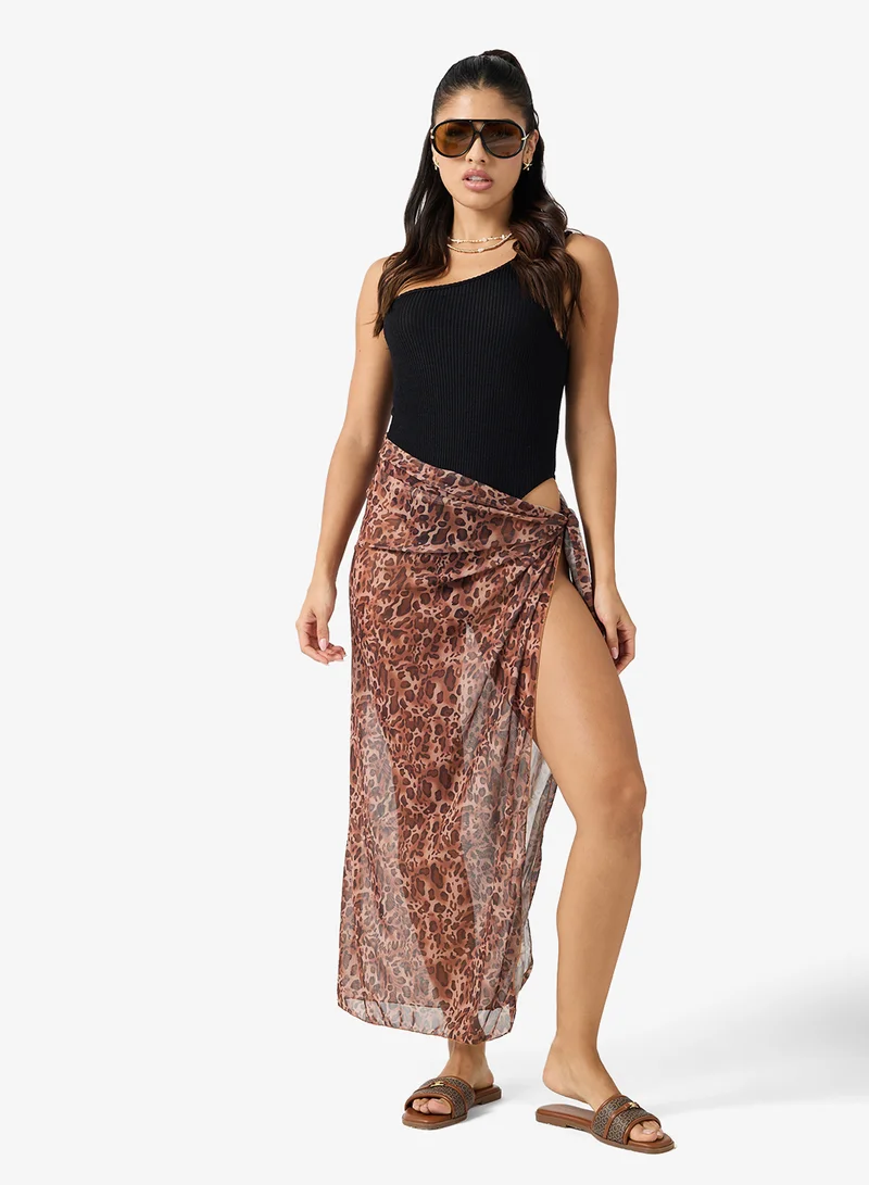 ELLA Animal Print Sarong